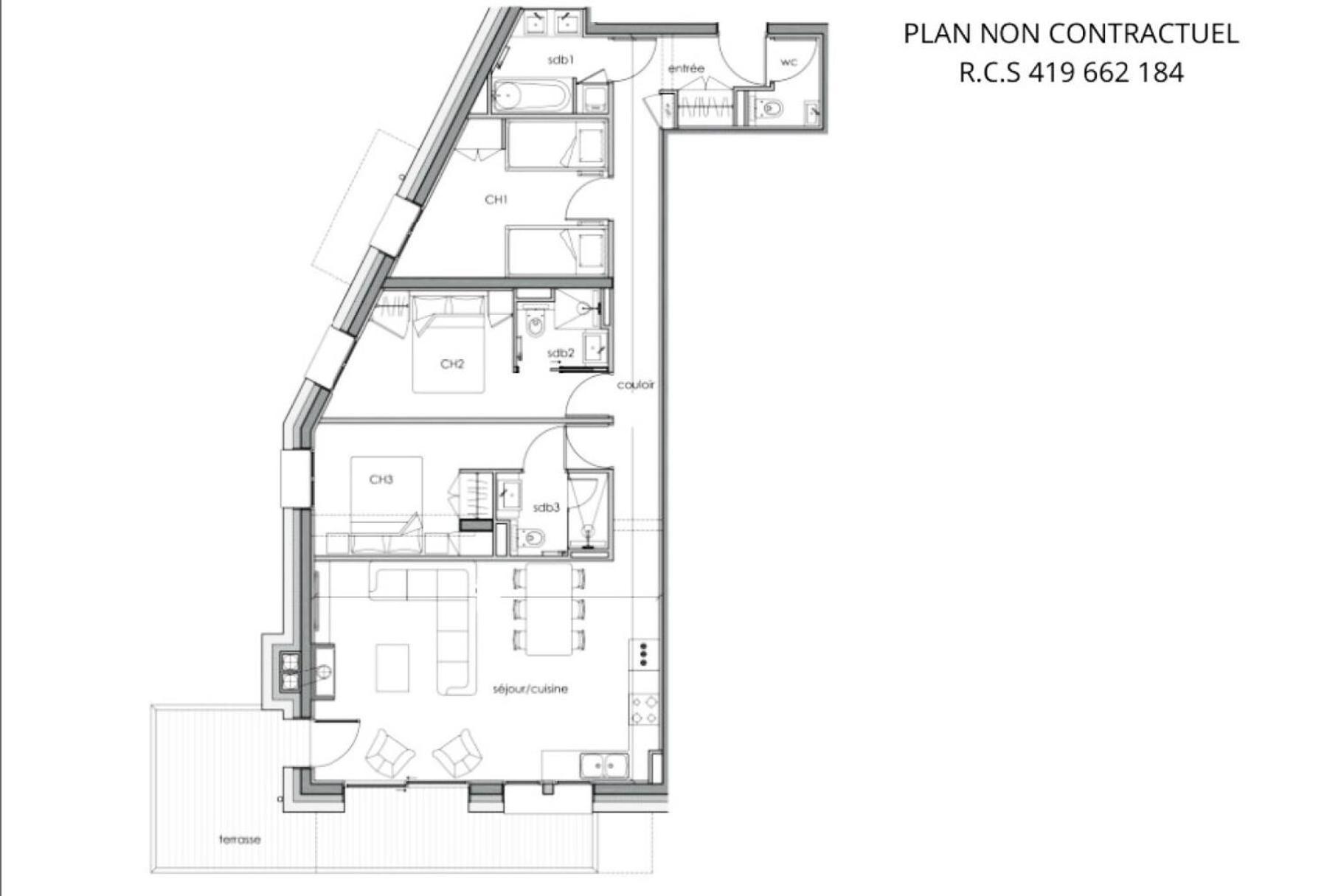 Les Chalets Du Cheval Noir - Appartement Neuf 4 Pieces 8 Personnes Avec Vue La Vallee Mae-2174 Saint-Martin-de-Belleville Buitenkant foto